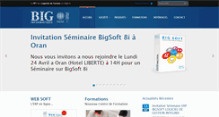Desktop Screenshot of biginformatique.com